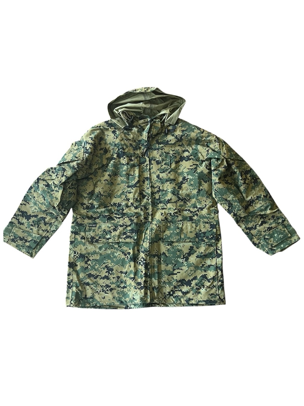 USMC Woodland MARPAT GoreTex Parka All Purpose Marine Corps APECS Medium Long